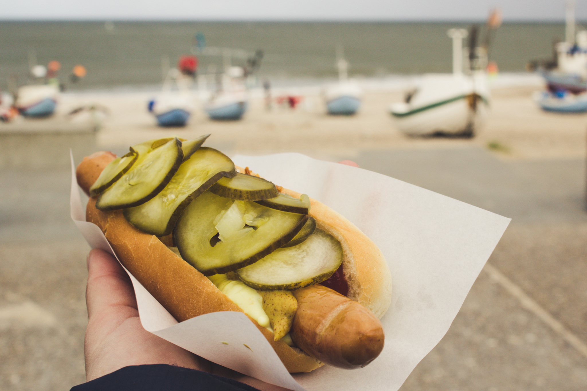 Risted Hot Dog Dänemark | Berg- und Talfahrt