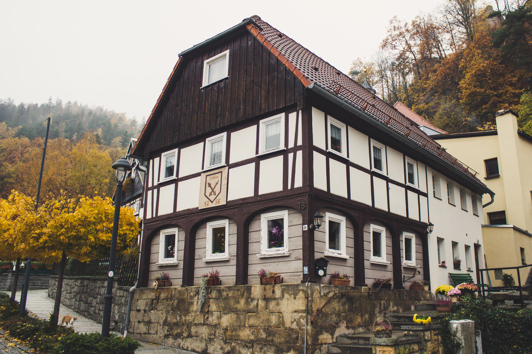 Sorbisches Haus in Oybin | Berg- und Talfahrt