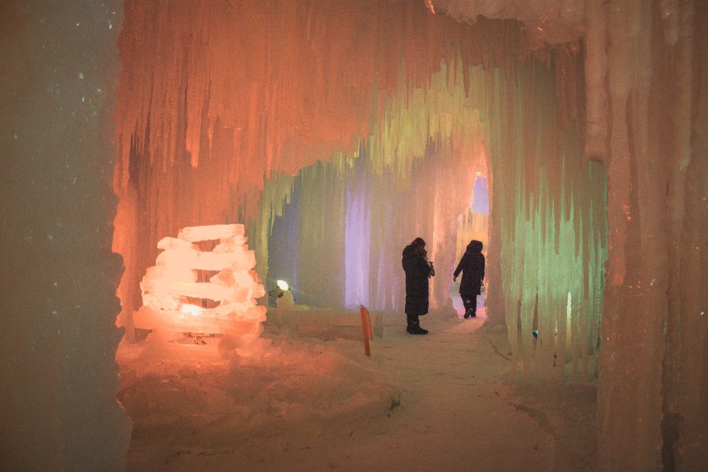 Sounkyo Ice Fall Festival Höhle | Berg- und Talfahrt