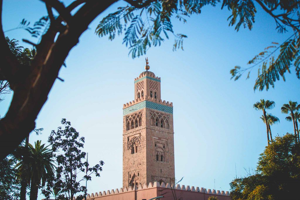 Koutoubia-Moschee in Marrakesch | Berg- und Talfahrt