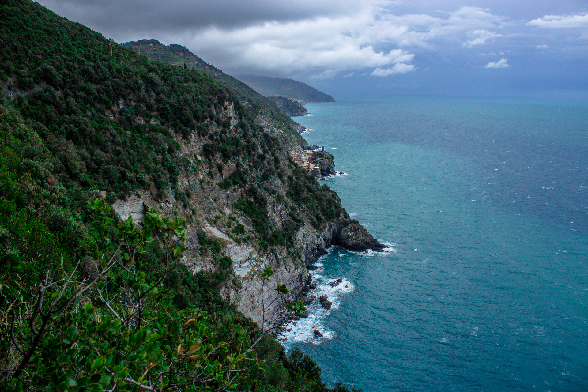Von Vernazza sind wir am Meer entlang bis zum nächsten Ort Monterosso lang gewandert. Der Weg zählt zu den schönsten Wanderwege der Cinque Terre.